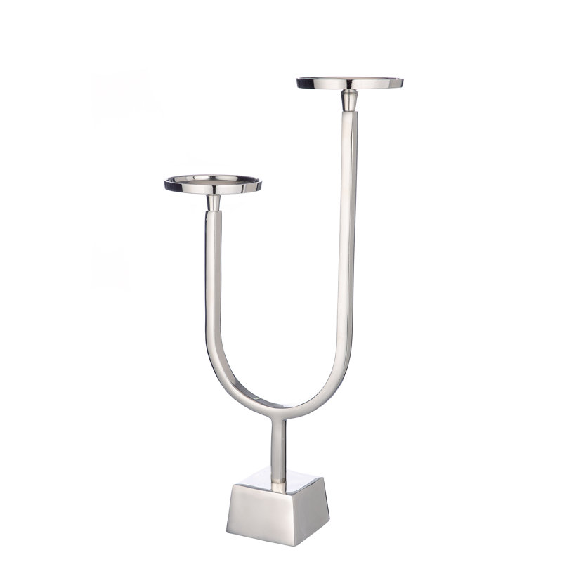 Aluminum Fireplace Candlestick