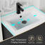 Meuble-lavabo simple 24 po avec comptoir en céramique Breonica-1781906059