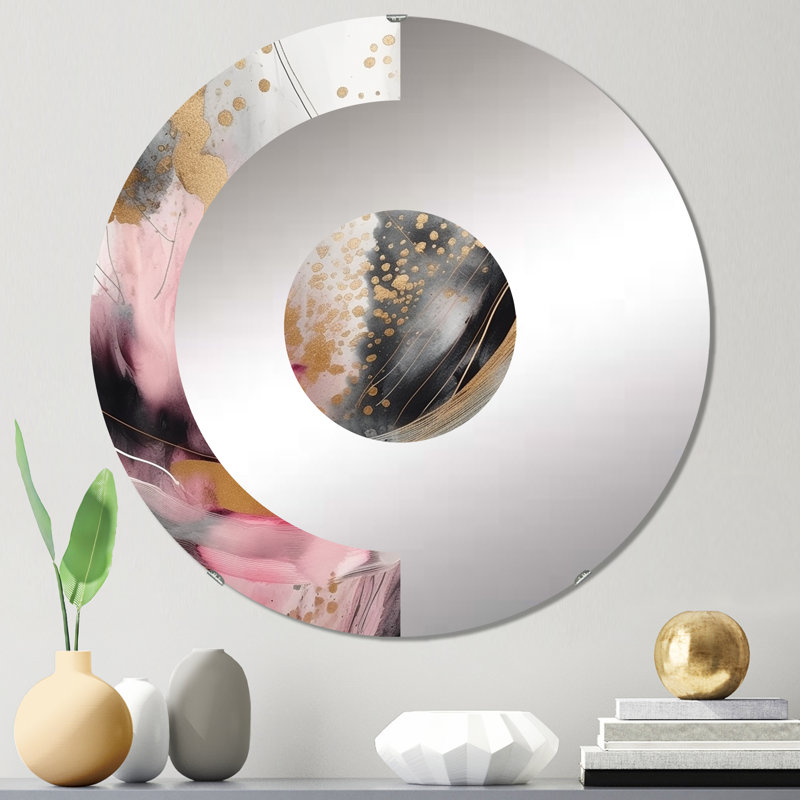 Miroir mural Bomen, 23,6 po x 23,6 po