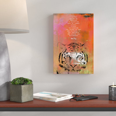 «Tiger», impression sur toile