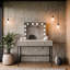 Deonni Dressing Table with Mirror-1576486872