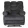 Upholstered Big Man's Lay Flat Recliner with Extended Footrest