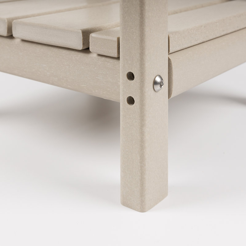 Deerfiled Rectangular 35.5cm L Outdoor Side Table, Sand