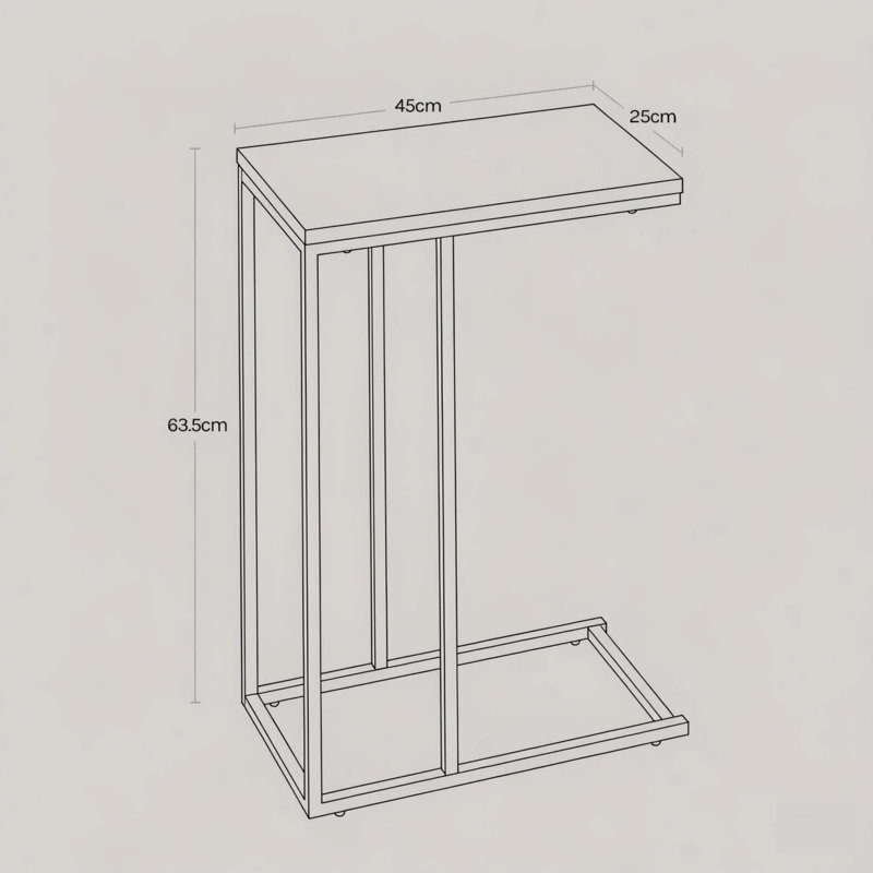 C Table Side Table