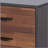Walnut and Espresso 3-drawer Rectangular Accent Table-1306822115
