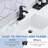 Single-Hole Single-handle Bathroom Faucet with Drain Assembly-87897268