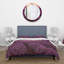 Sunrise & Dramatic Clouds Over Lavender Field III - Ensemble de housse de couette Farmhouse - Microfibre de polyester-66391551