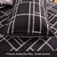 Ultra Soft Premium Brushed Microfiber Duvet Cover Set with Black Fitted Sheet – Lightweight Reversible Bedding for All Seasons-127274976