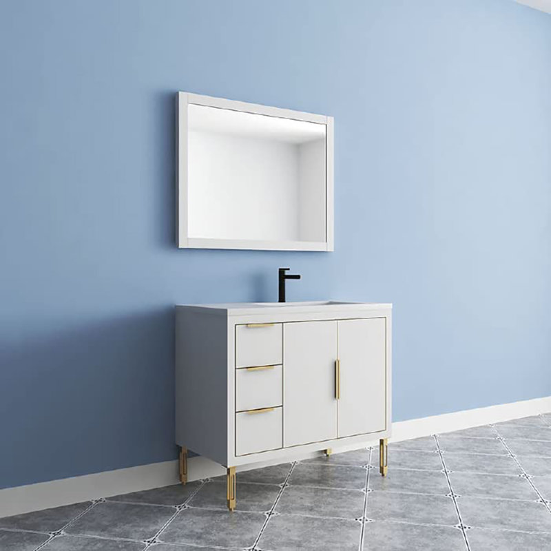 41.93'' Single Bathroom Vanity with Top