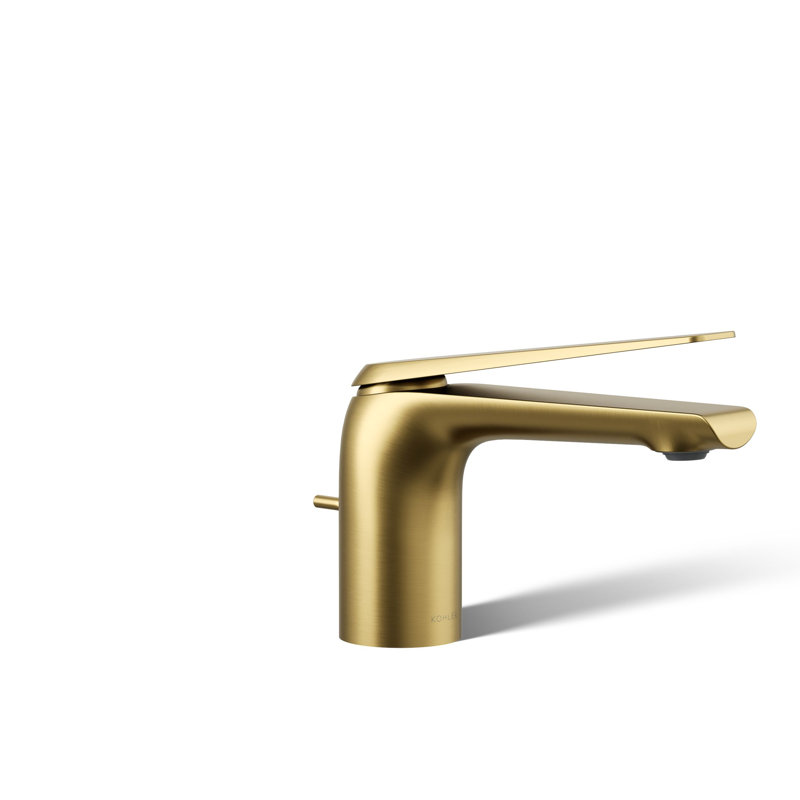 Avid 1.2 Gpm Single-Handle Faucet, Vibrant Brushed Moderne Brass
