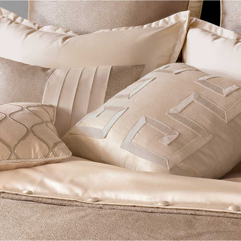 Bardot Linen Square Pillow Cover & Insert