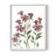Aquarelle sur tiges florales II, reproduction encadrée - bois massif-789872331-789872188