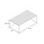 Licata Sled Coffee Table-19580589-19580593