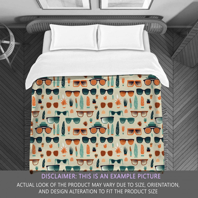 Hipster Shades Comforter, Queen Comforter
