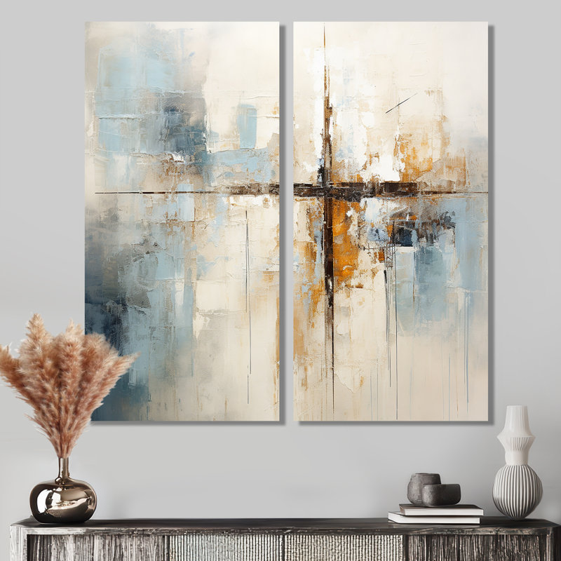 «Minimalisme Christianisme croix rêve I», H 40 po x l 40 po, Toile tendue, Ne s’applique pas