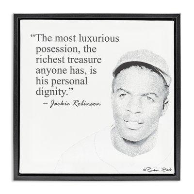 Citation de Jackie Robinson «Personal Dignity»