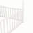 Metal Twin Size House Platform Beds, Two Shared Beds-1372150484