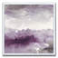 «Midnight at the Lake II Amethyst and Grey», reproduction sur toile encadrée-48298881-48298883