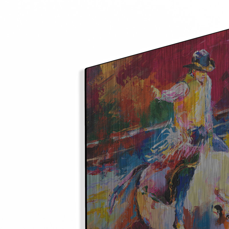«Rodeo» par Richard Wallich, H 24 po x l 16 po