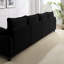 Sectional Modular Sofa L Shaped Fabric Couch With High Supportive & Soft Sponges And Removable Ottoman-1242550006