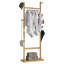 Portemanteaux en bois massif 23,6 * 11 * 70,8 po Protection de l'environnement solide Facile à assembler Belle peut être placée dans la chambre / entrée / salon (bois massif)-1833537316