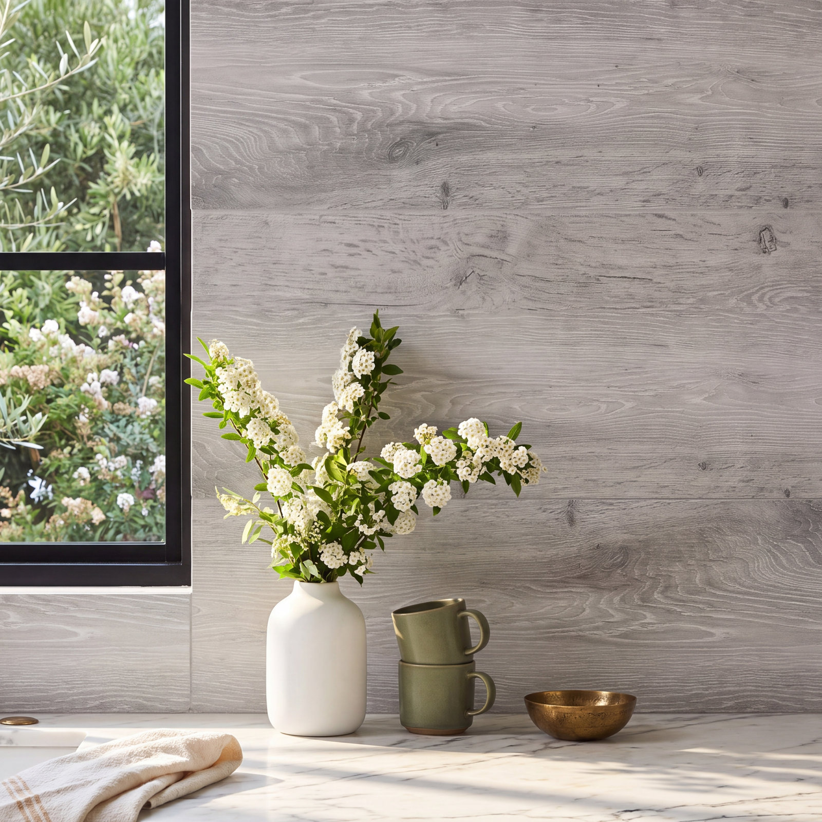 Ancona 2.0 8" x 48" Tile, Gray