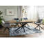 Motala Metal Base Dining Table