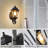 Mid-Century Mordern Outdoor Wall Sconce with Dusk to Dawn with Clear Glass Shade Waterproof-286014142