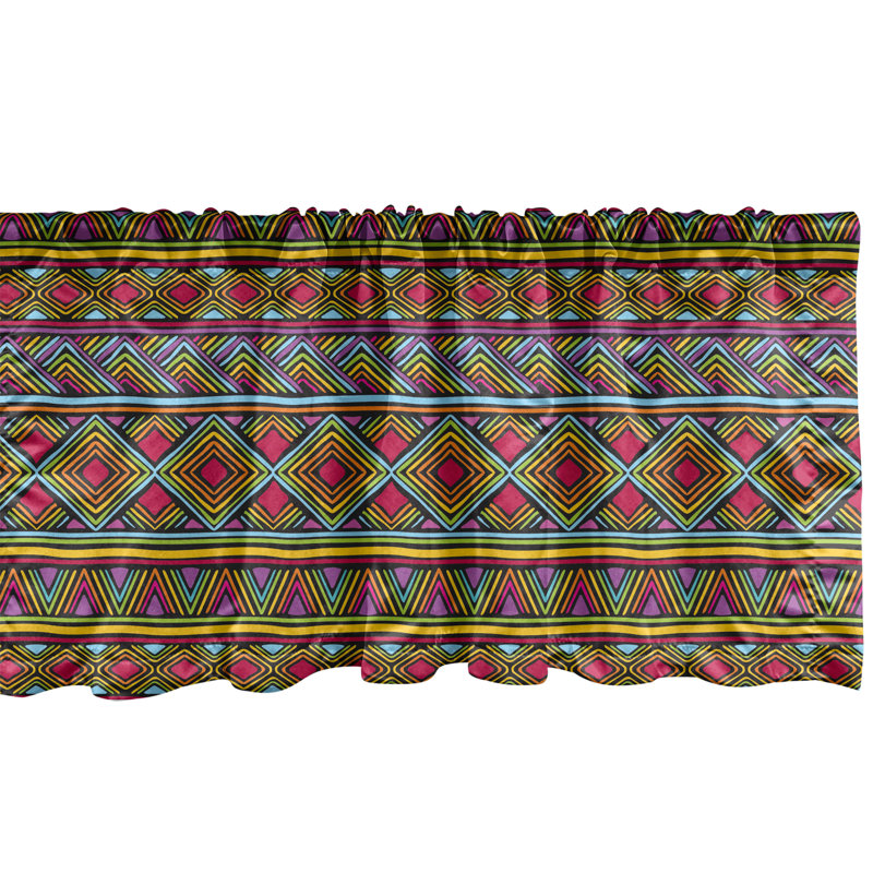 Ensemble de 2 cantonnières Ambesonne Octopus 47946, L 54 po x L 18 po