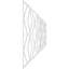 36.25'' H x 94.5'' W x 0.38'' D Expanded Cellular PVC Wainscot Panelling