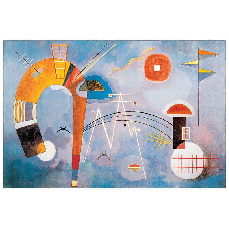 Wassily Kandinsky - No Frame Print on Wood