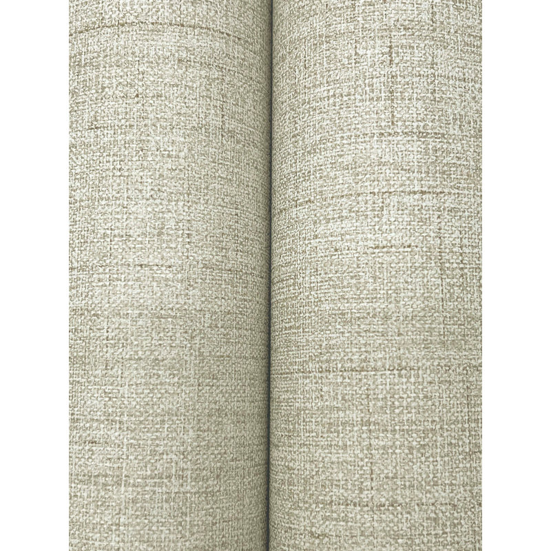 Papier peint Hillswick Tweed Pewter, Gris huître