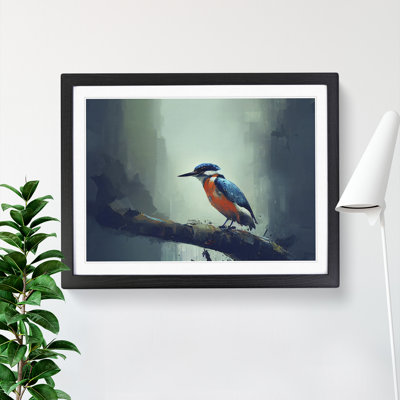 Kingfisher Bird Vol.7 - Framed Print
