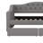 Upholstered Twin XL Size Daybed With LED Belt And 2 Drawers-2041001783