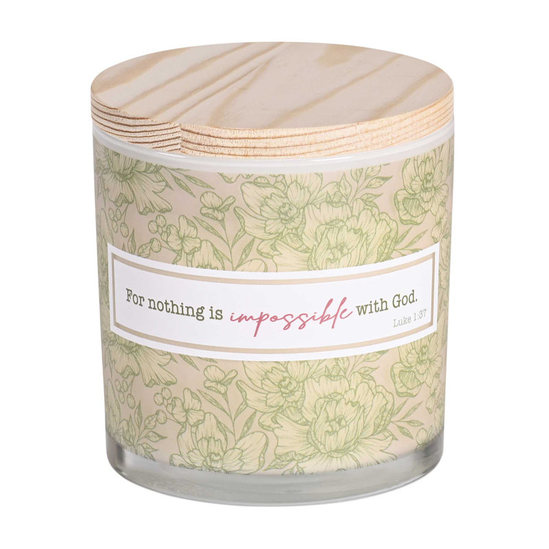 Soy Candle Rien n'est impossible 13 oz