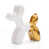 White gold Balloon Dog