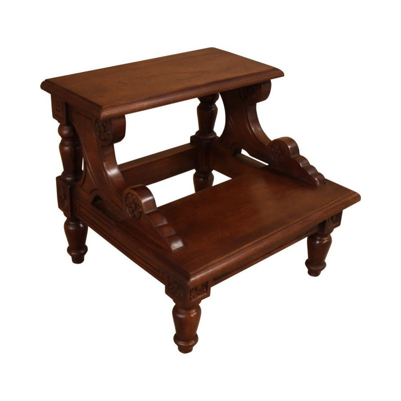2 - Step Wood Step Stool