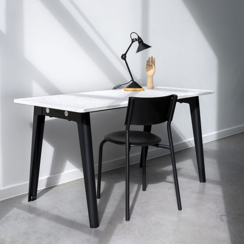 SSD Recycled Plastic Dining Side Chair, Graphite Black