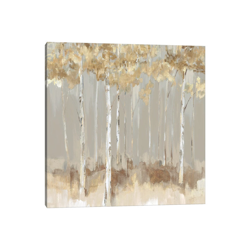 Shimmering Escape by Isabelle Z - Painting on Canvas, Wrapped Canvas, 45.72 cm H x 45.72 cm W x 3.175 cm D