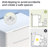 Michiaki 23.6" W 3-Drawer Dresser with Recessed Handles, Metal Drawer Glides and Anti-Tip Kit-110219689