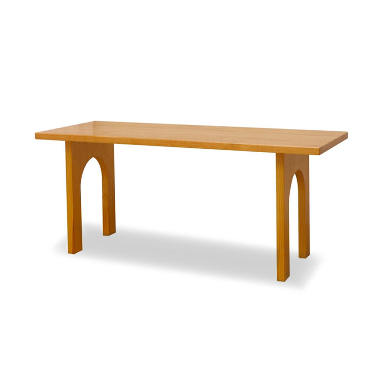 Bureau d'écriture Wabi-Sabi, H 29,53 po x l 70,87 po x P 31,5 po