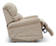 Pinnacle Power Lift Recliner with iClean Fabric and Power Headrest and Lumbar