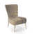 Geometric Beige/Gold Polyester Blend selected