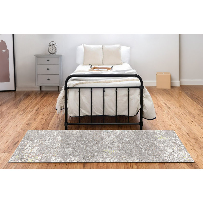 Maurin Abstract Indoor Rug, Runner 2'2" x 7'7"