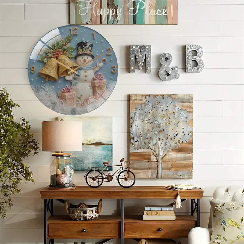 Horloge murale 12 po