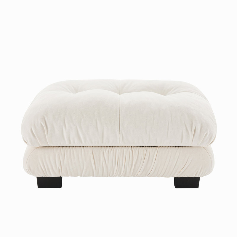 Repose-pieds 27 - blanc, White