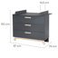 Jara Convertible 2 -Piece Nursery Furniture Set