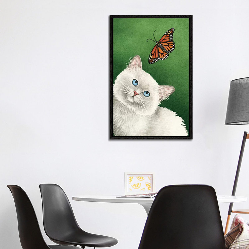 Garden Beauty by Tracy Lizotte - Painting on Canvas, Black Framed, 101.6cm H x 66.04cm W x 3.81cm D