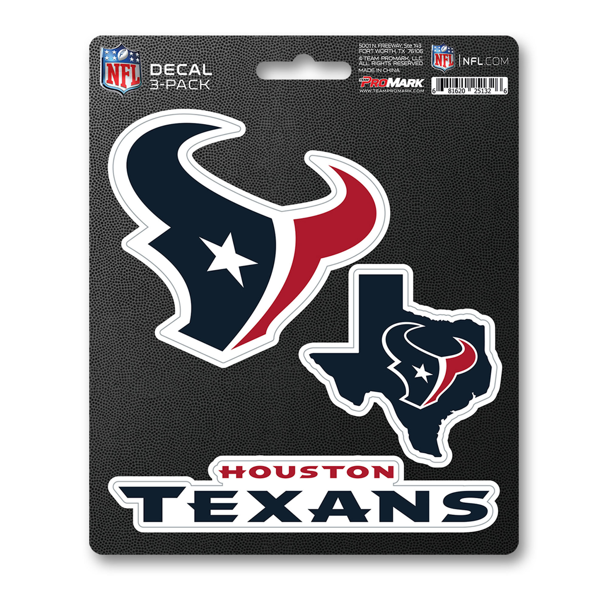 HOUSTON TEXANS HELMET Vinyl Decal / Sticker ** 5 Sizes **