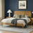 Brody Solid Wood Bed Frame Queen Walnut-130370334-130370335